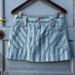 Closet Clear Out! Free people striped skirt size S